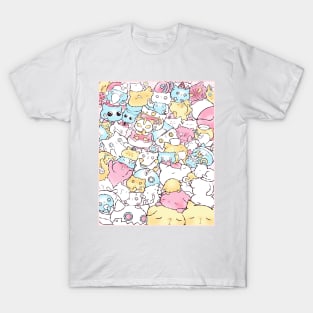 Pastel Cats T-Shirt